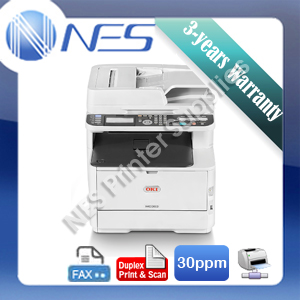 OKI MC363dn 4-in-1 Color Laser Network USB MFP Printer+Duplex Print/Scan+FAX+ADF P/N:46403504